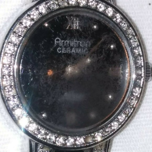ARMITRON NOW LADIES WRISTWATCH WITH DIAMOND CHIPS CA 00609 main image 8
